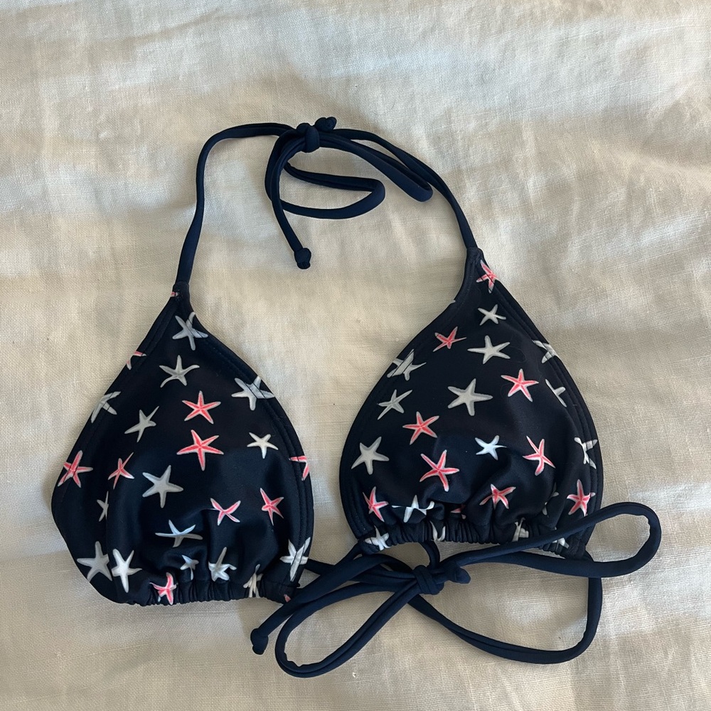 GAP Navy Star Bikini Top